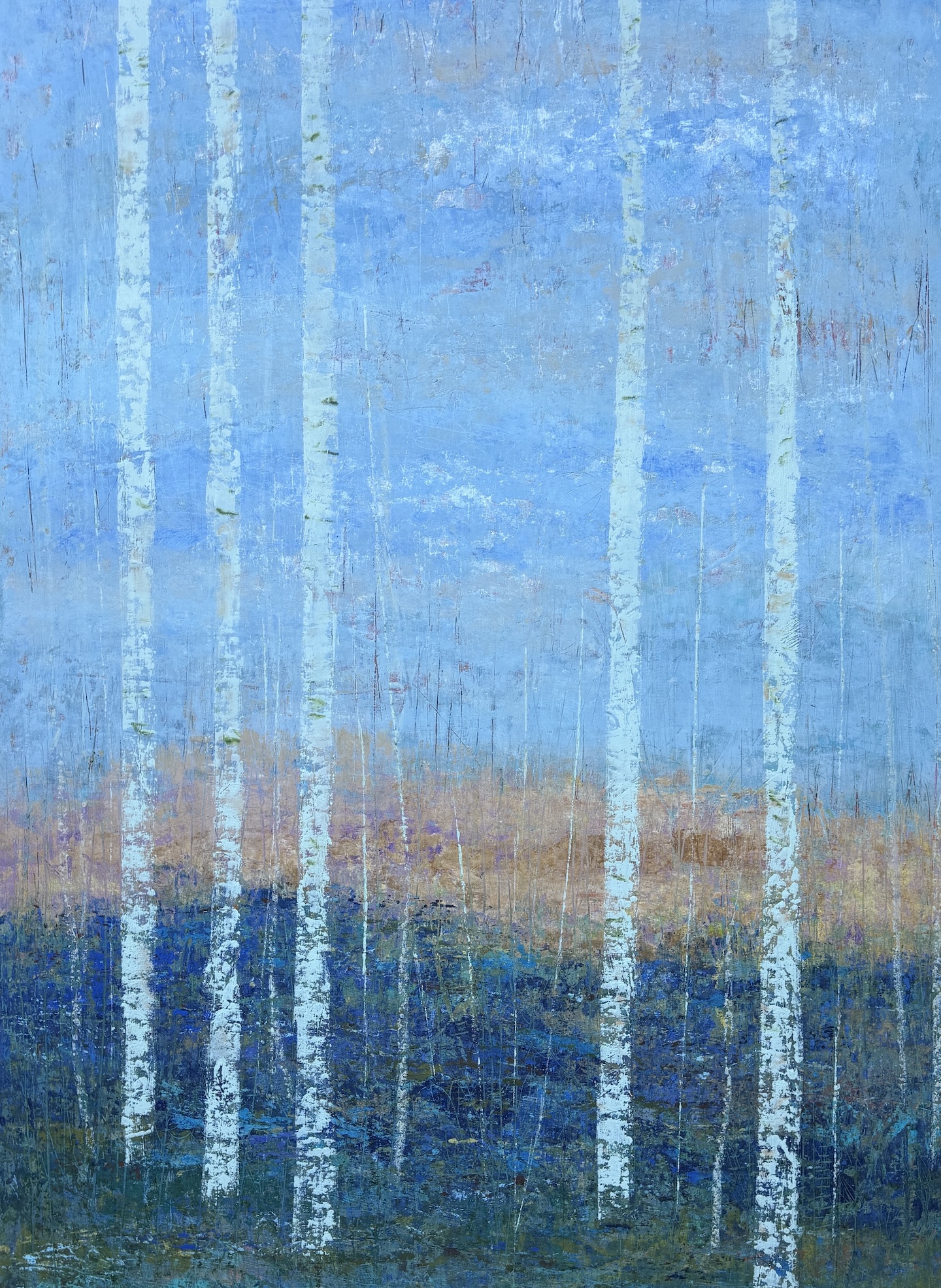 Image of I Can be Found Amongst the Birch Trees by Ginnie Cappaert