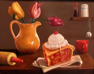 Image of Apple Pie/Kitchen Table by John A. Sayers
