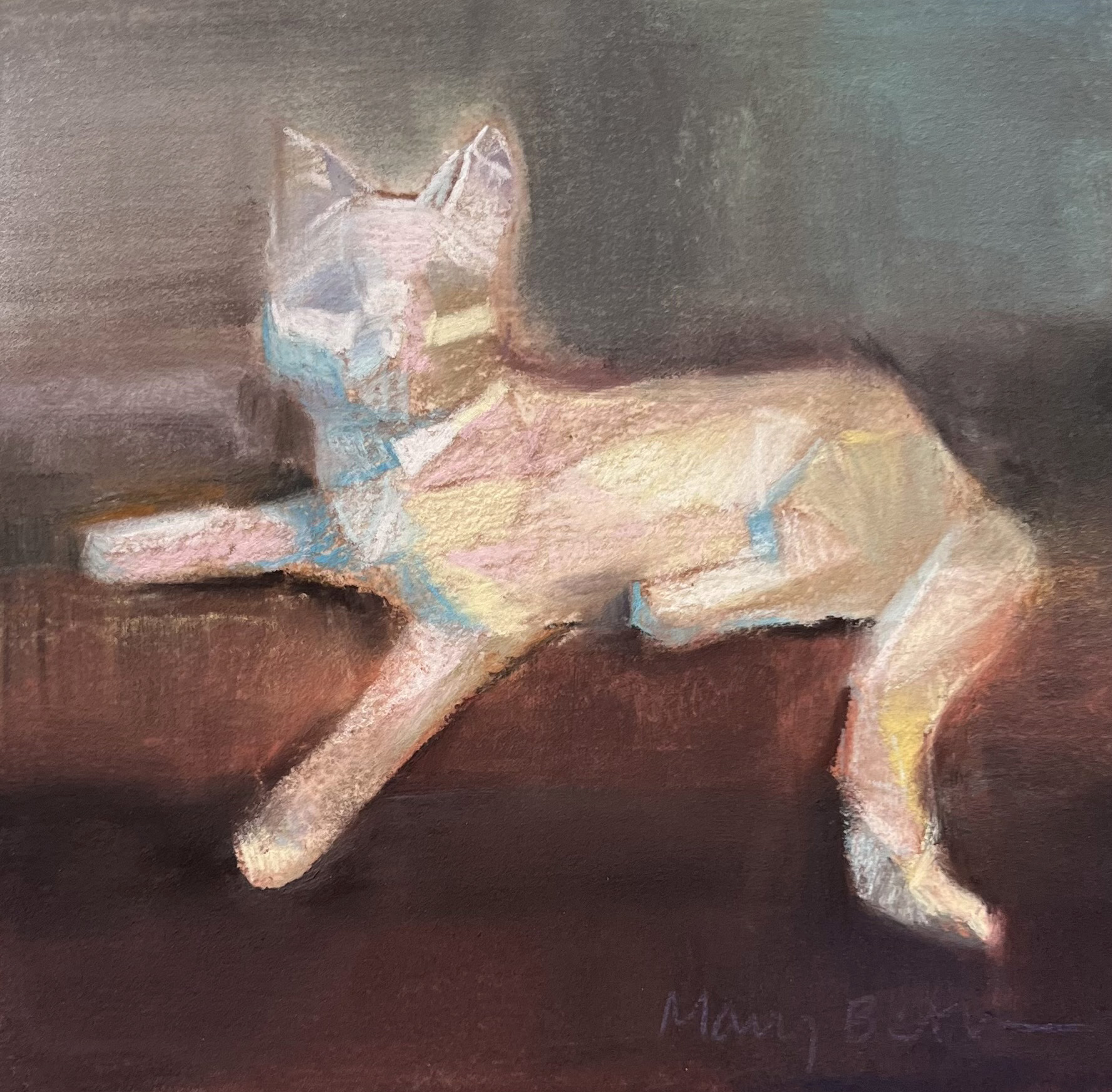 Image of Faceted Feline by Mary Beth Drabiszczak