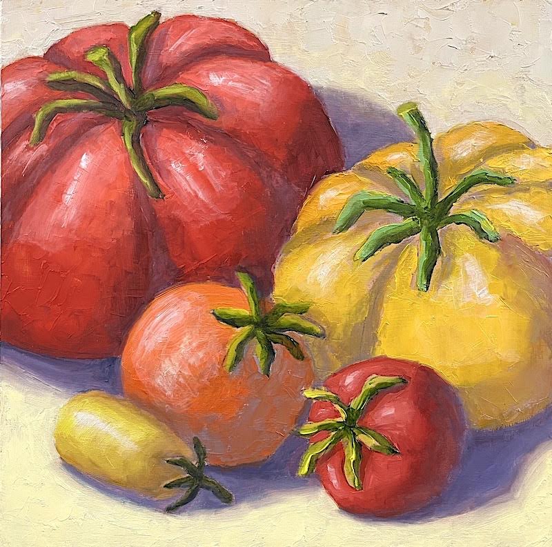 Image of Heirloom Tomatoes by Pat Doherty
