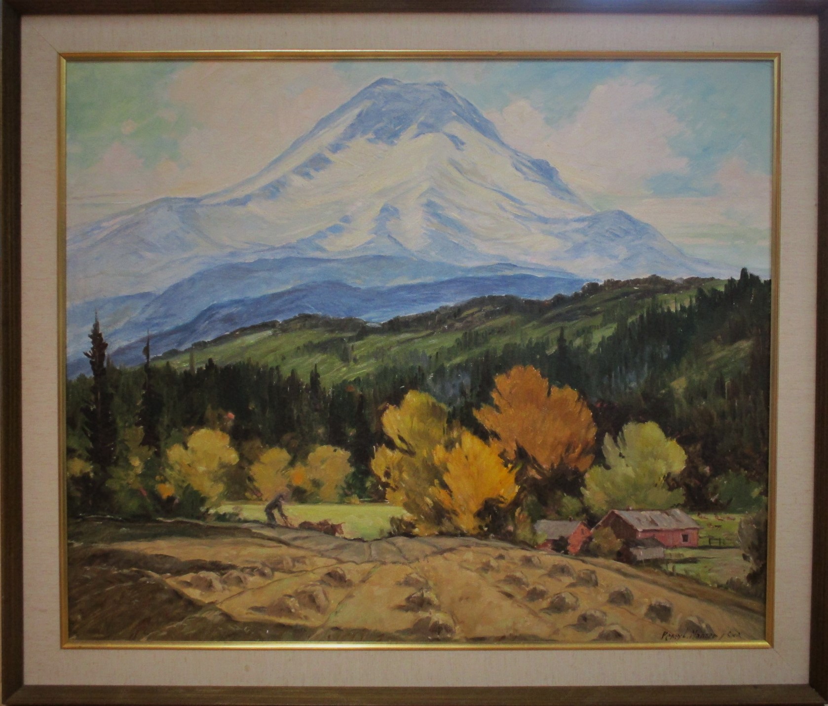 Mt Hood: From the Nor... by  Percy Manser - Masterpiece Online
