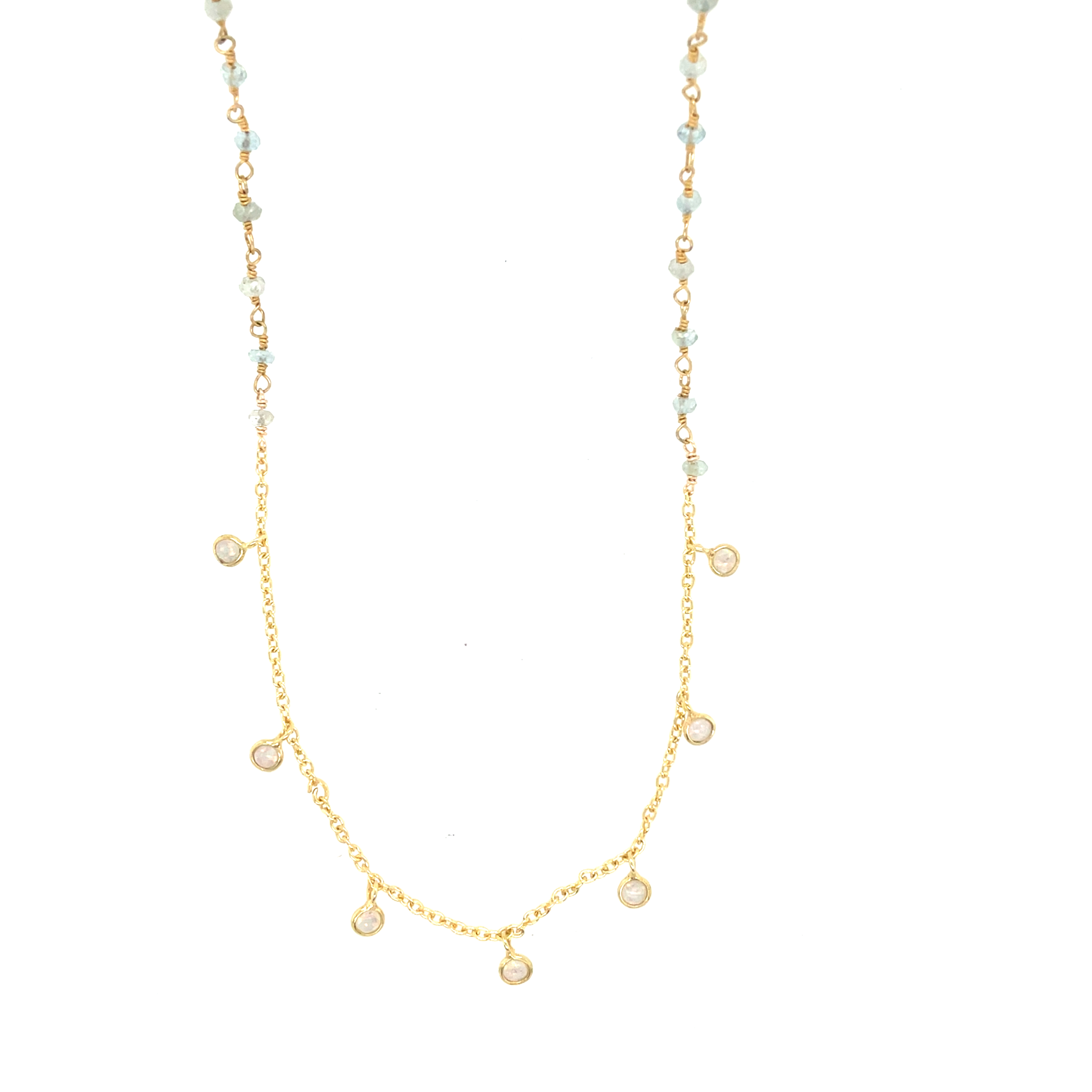 Image of Honi Opal and Assorted Gemstone Necklace by  Maui Mari