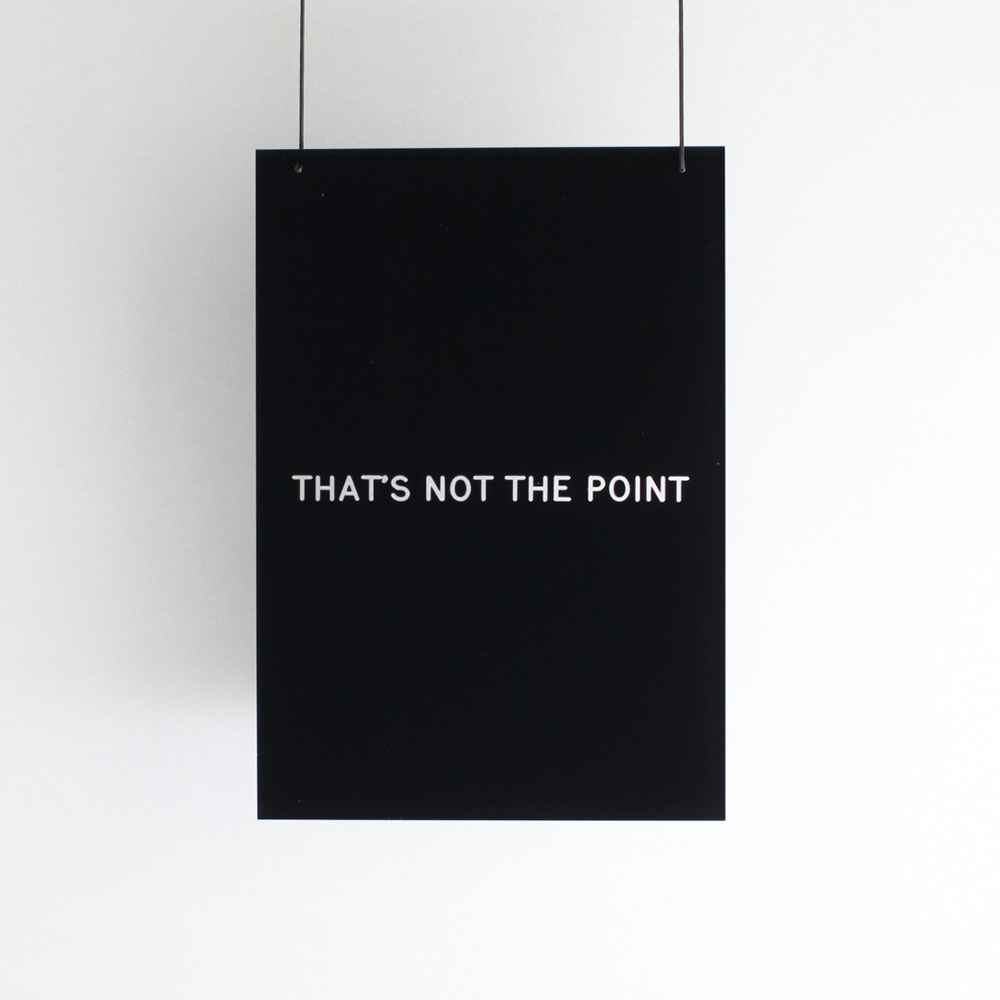 That's Not The Point by Zoe Brand