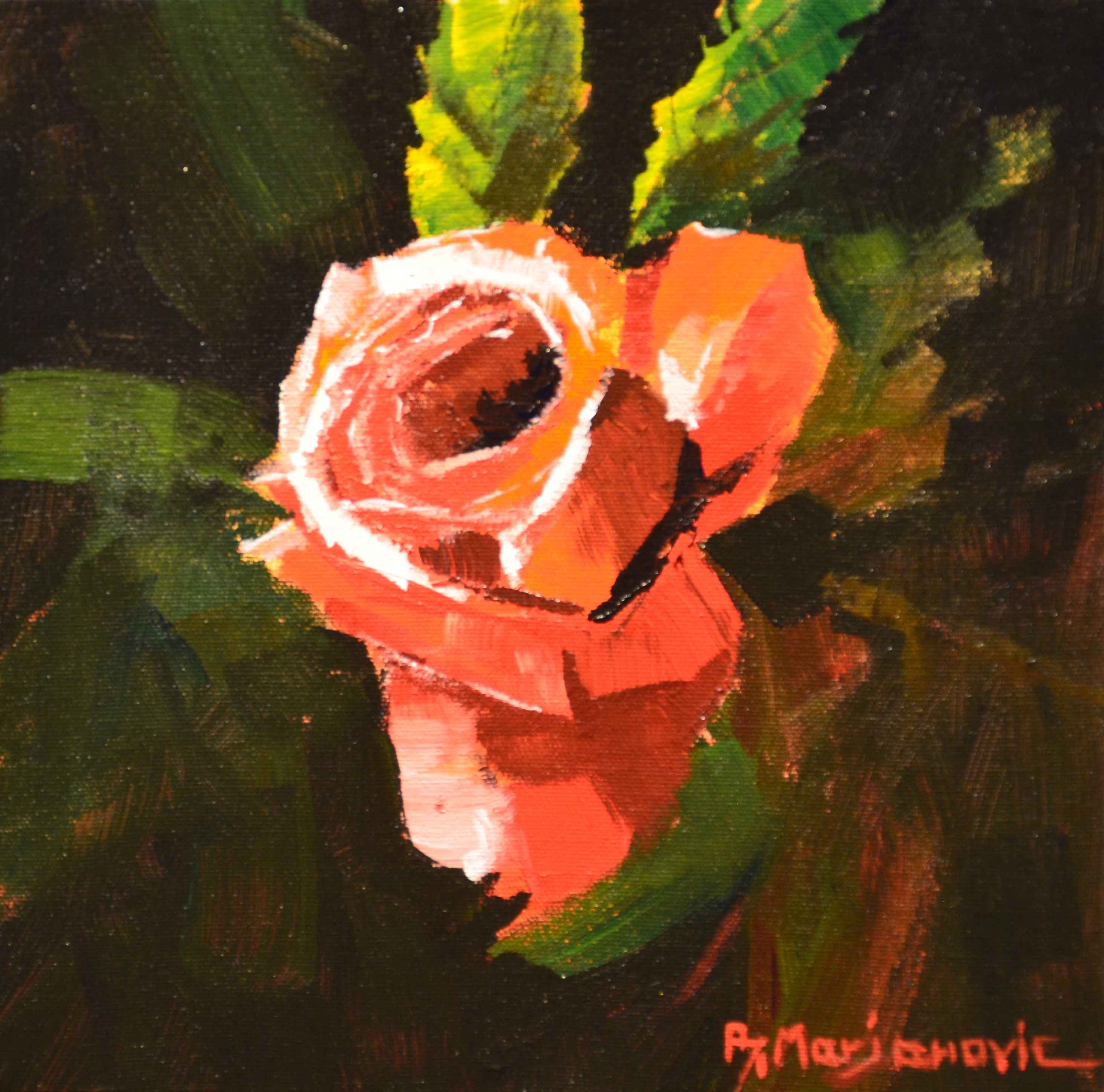 Red Rose by  Branko Marjanovic - Masterpiece Online