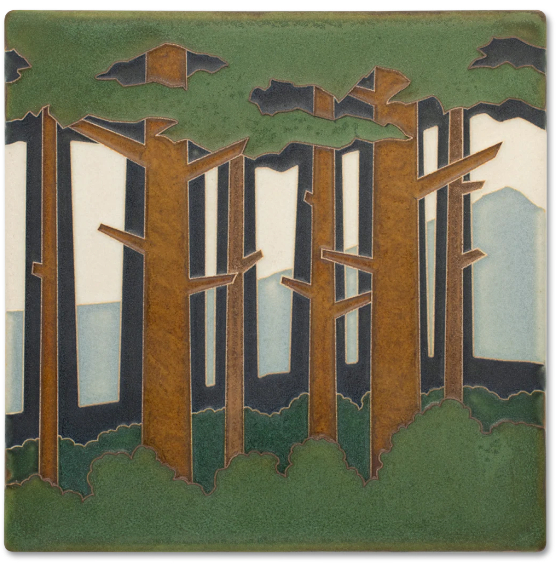 Image of Pine Forest 8 x 8 by Nawal Motawi