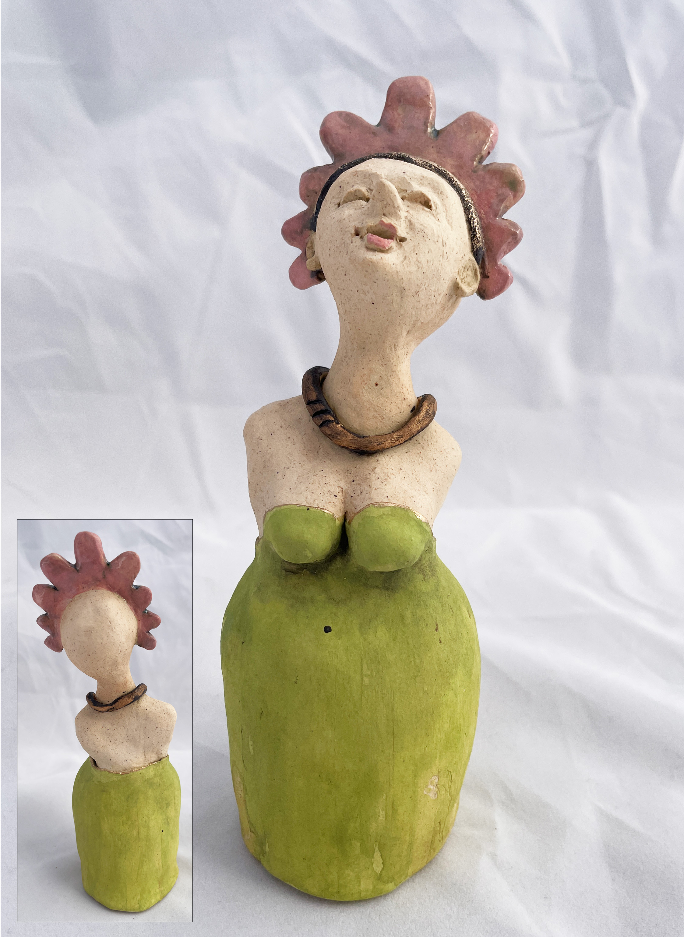 Image of Flower Headdress Singer by Cathy Engberg