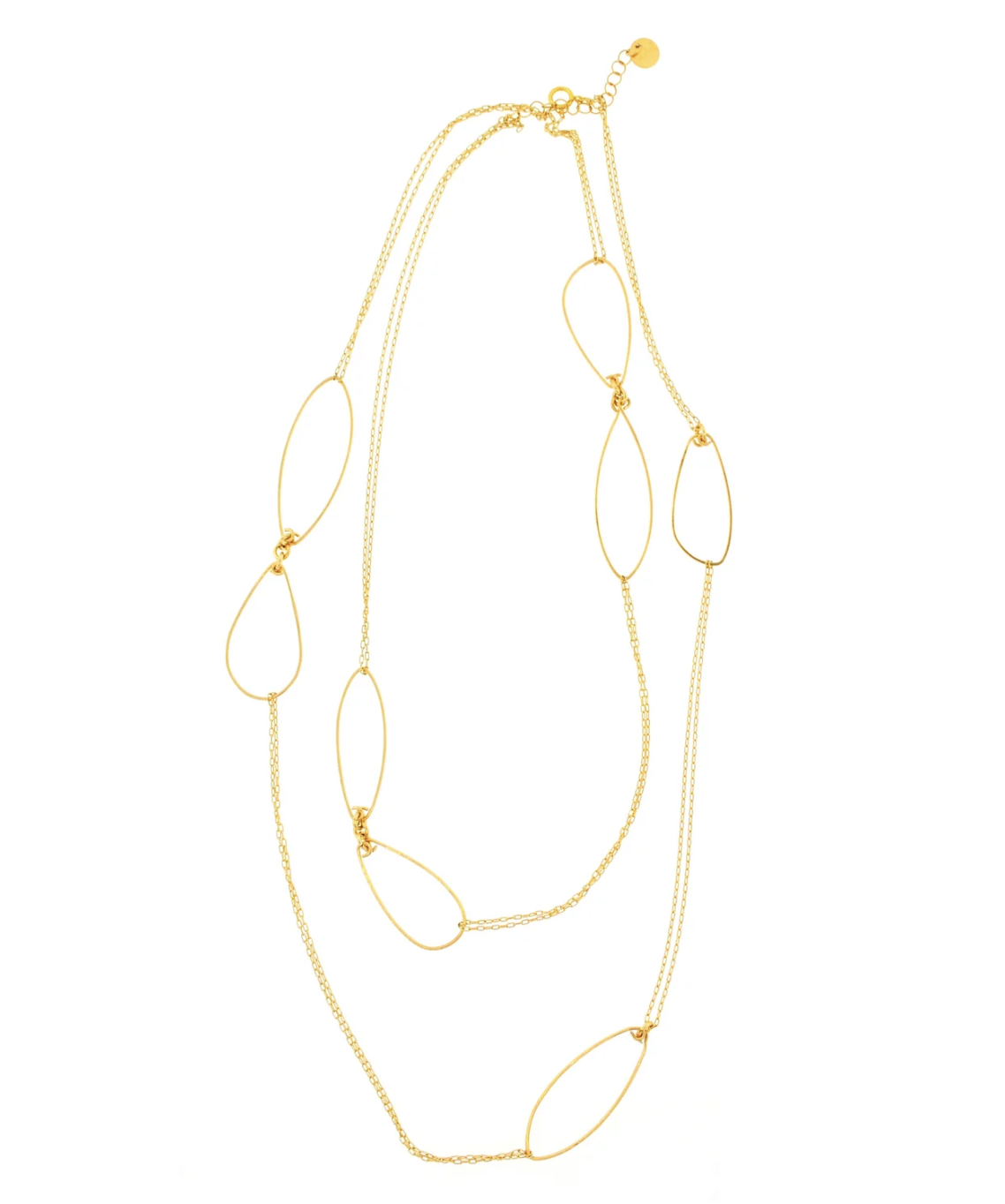 Image of Golden Links Necklace, Gold-Filled by Mabel Chong