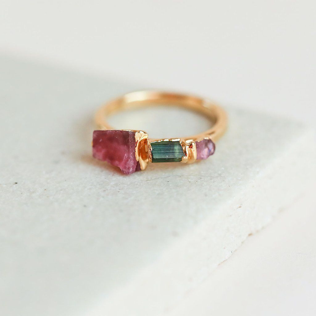 The Tourmaline Ring Size 7 Gold