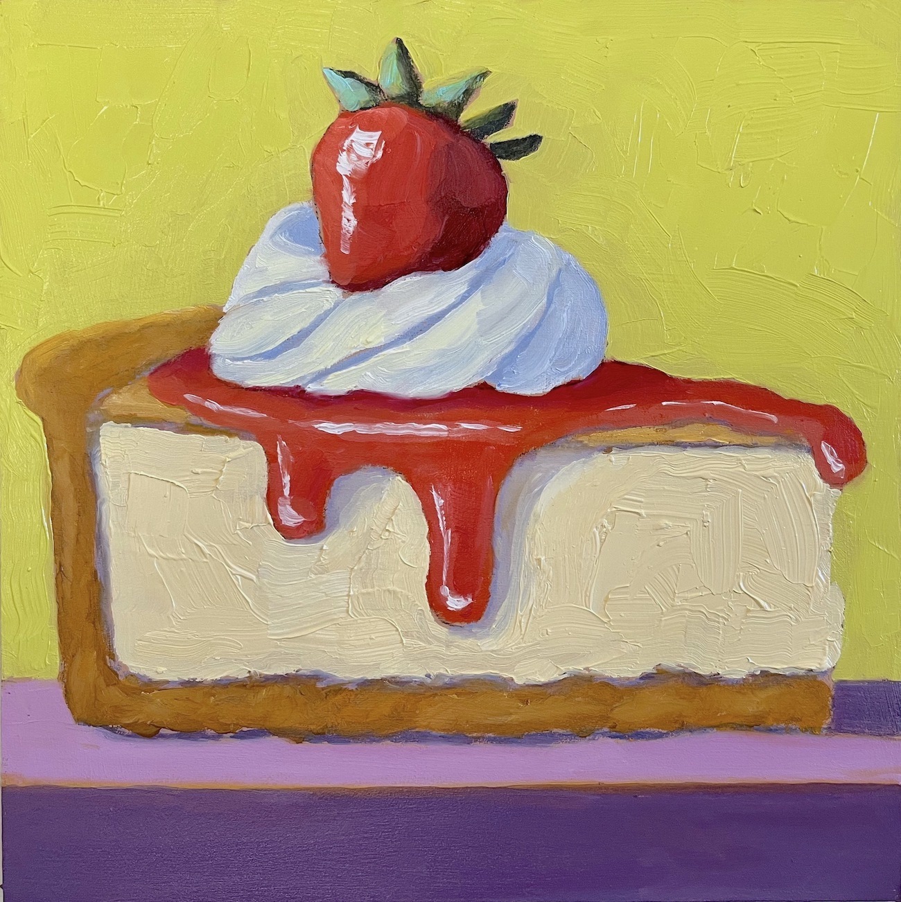 Image of Strawberry Cheesecake by Pat Doherty