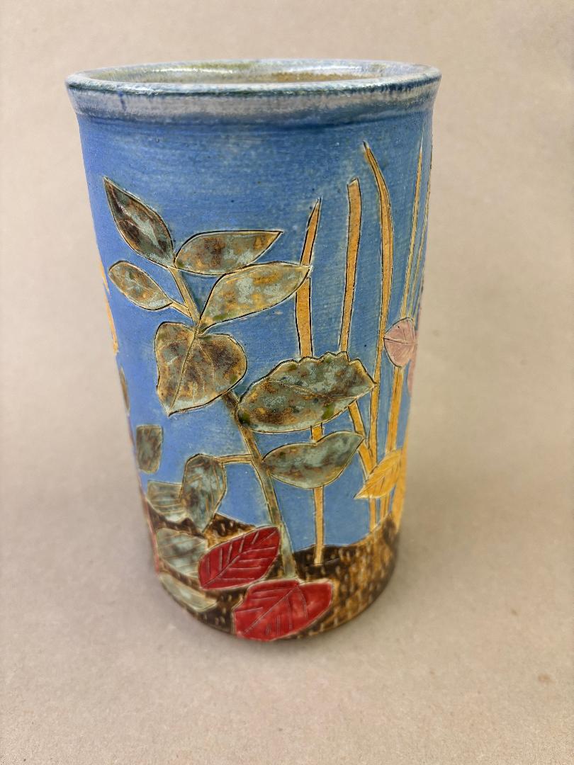 Image of Edge of the Forest Cylinder by Jeanne Svien Aurelius