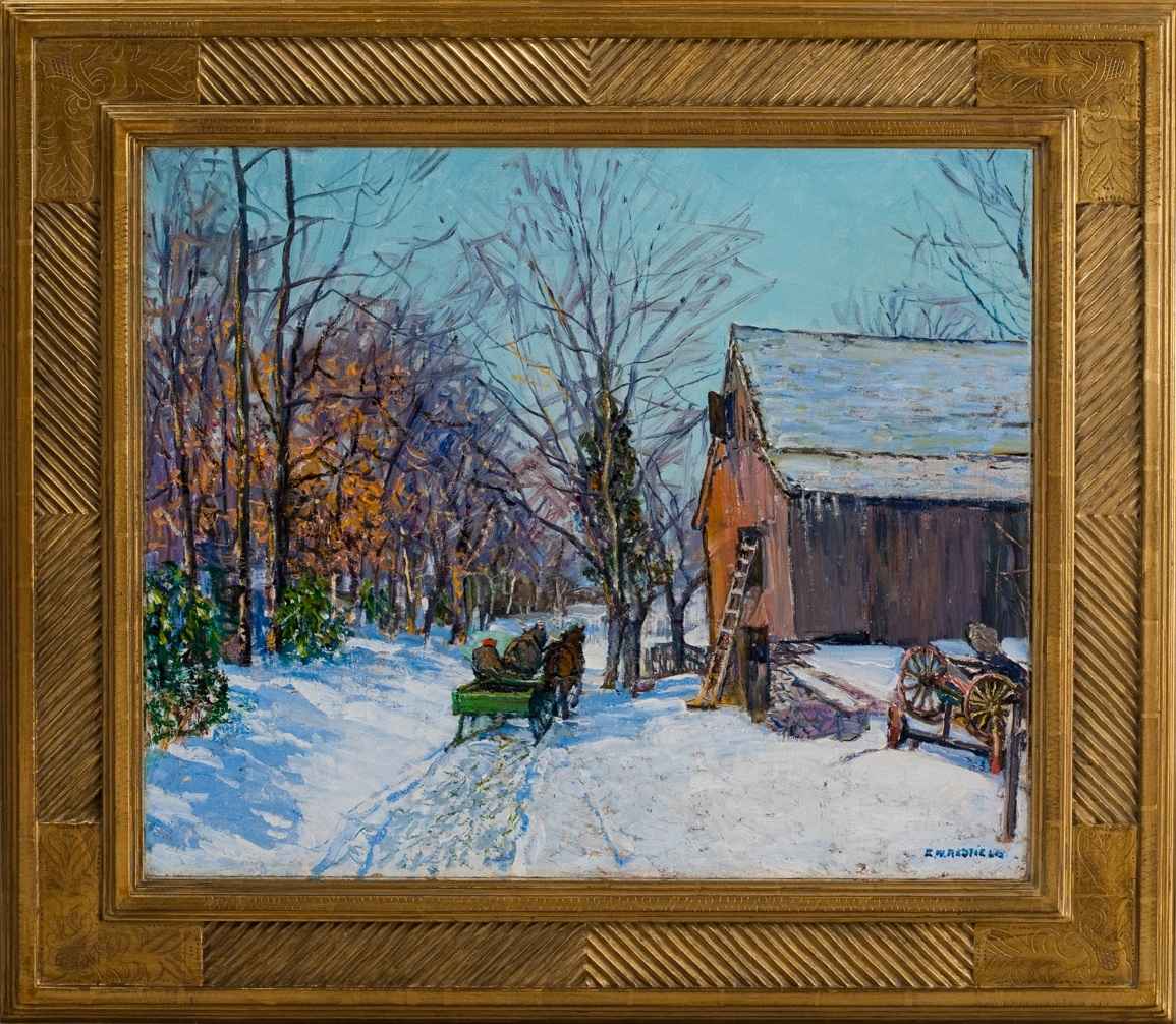 "February" by Edward Willis Redfield Jim's of Lambertville