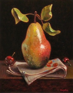 Pear with Cherries
