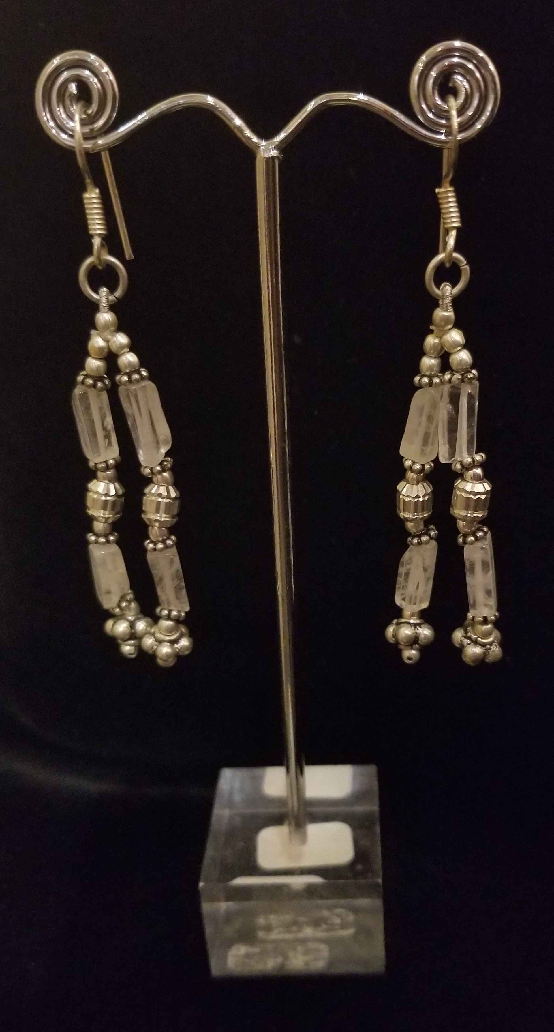 Earrings - Dual Drop ... by  Gallery Pieces - Masterpiece Online