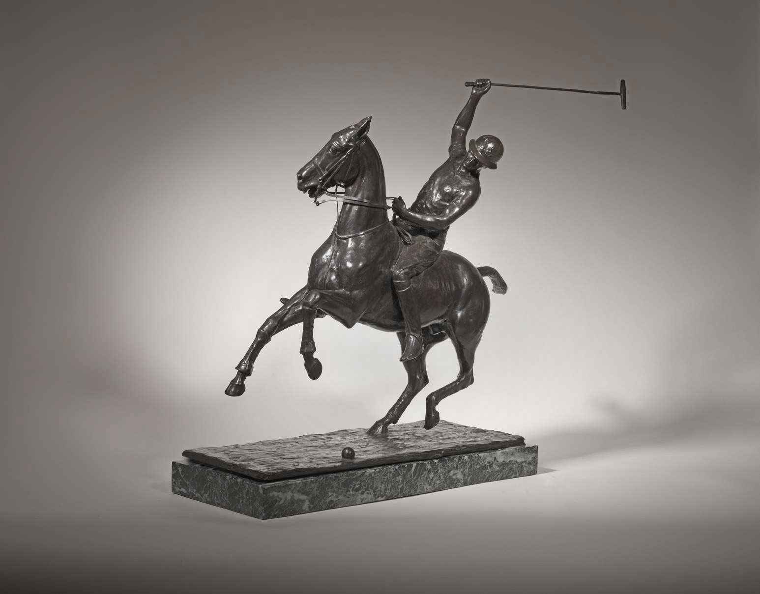 Polo Player by  George Malissard - Masterpiece Online