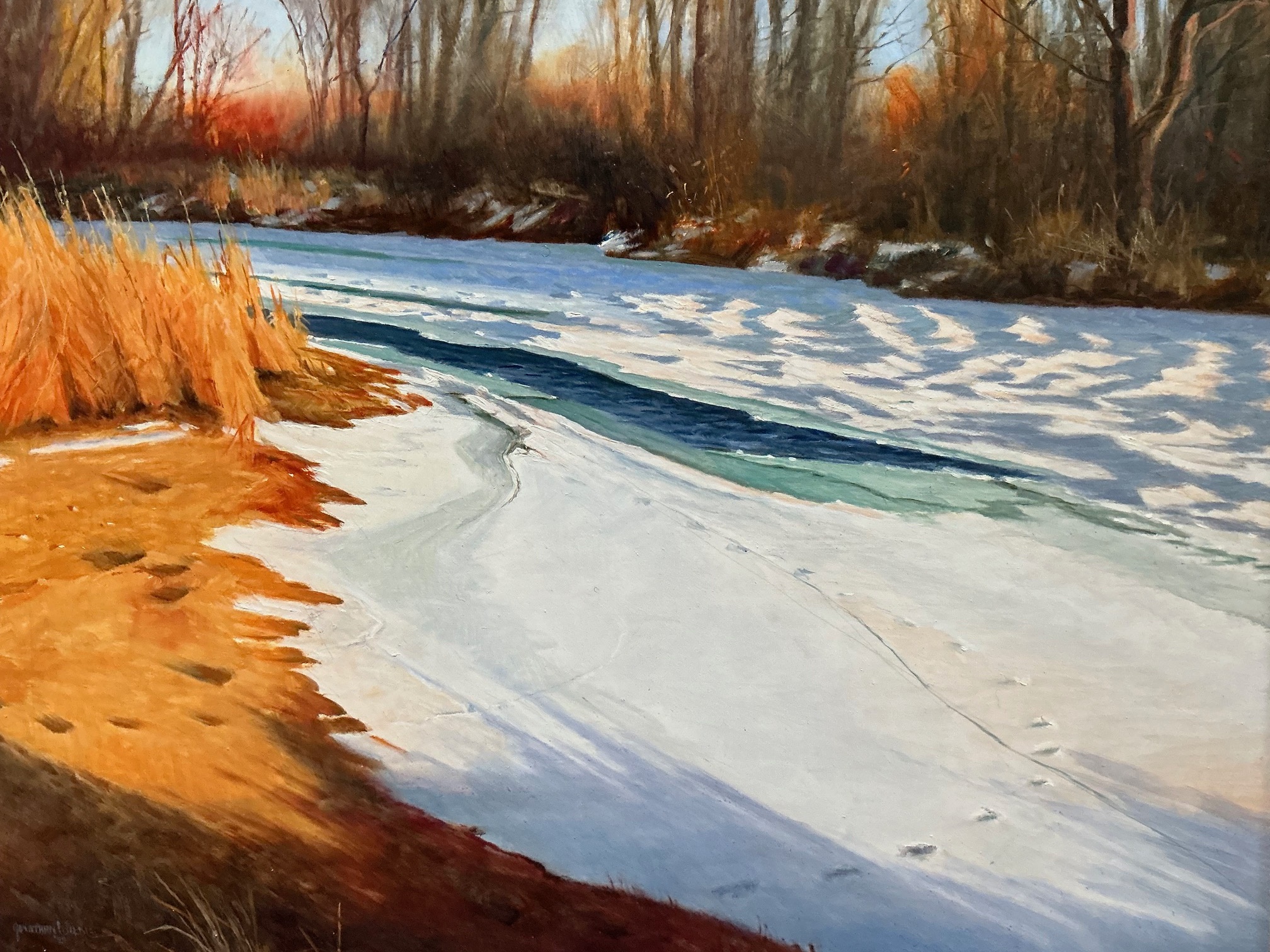 Image of The Frozen Sugar (River) by Jonathan Wilde