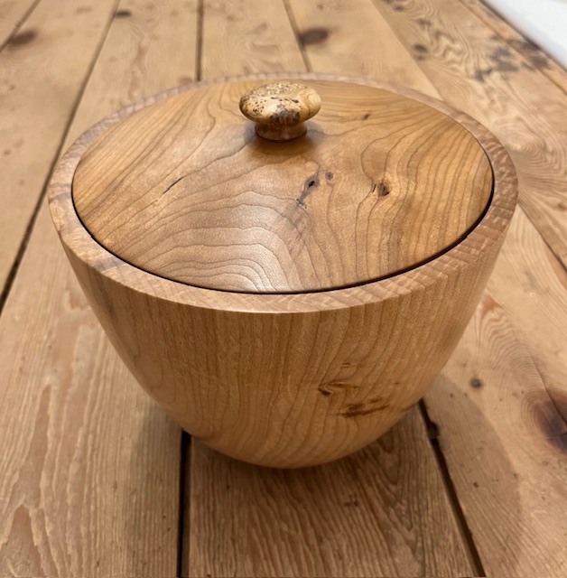 Image of Vessel with Lid by Norm Wiedemeier