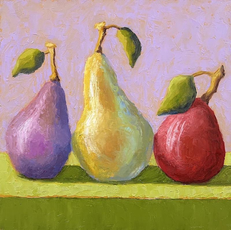 Image of A Pear Trio by  