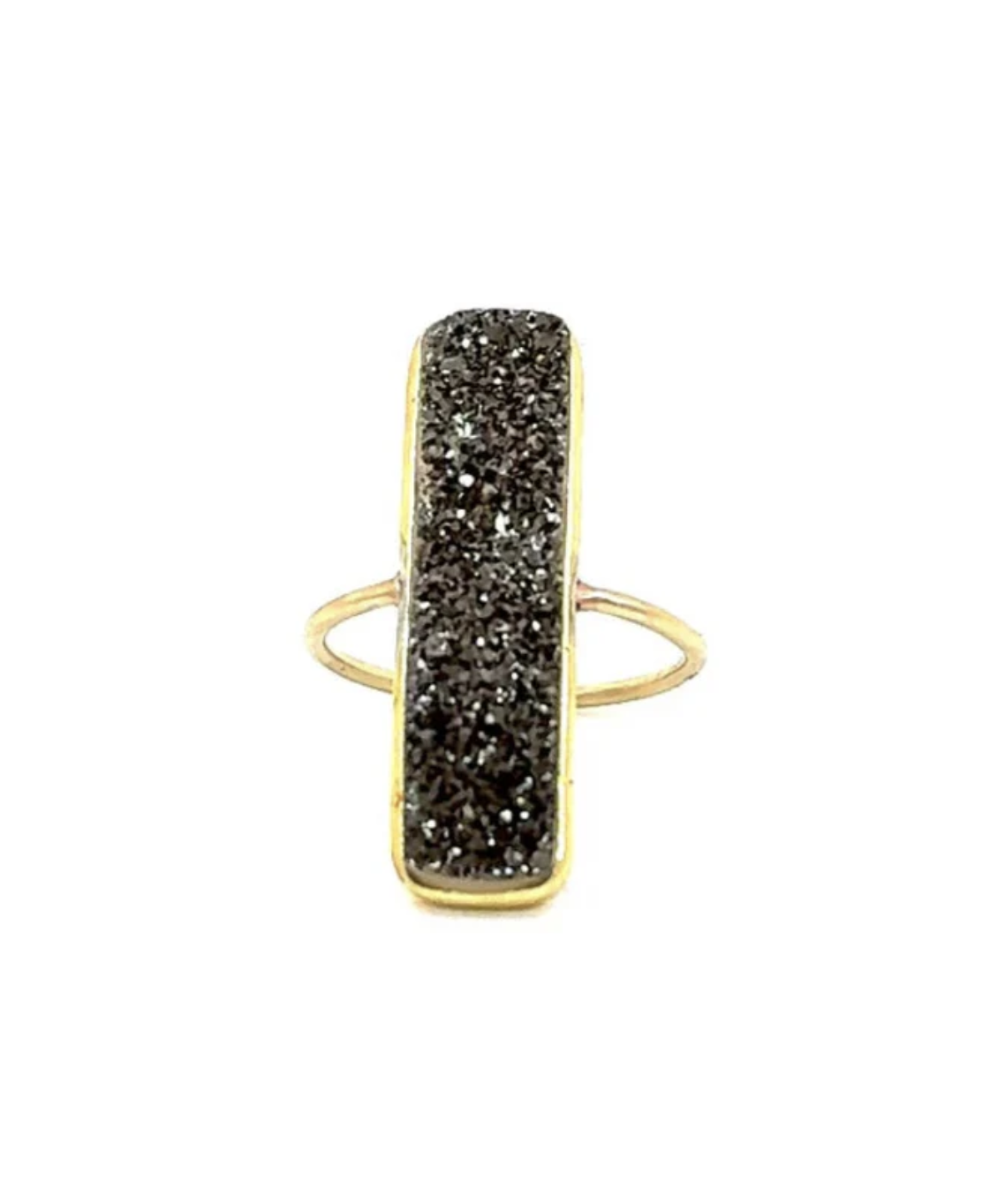Image for Baguette Druzy Ring, 8.5