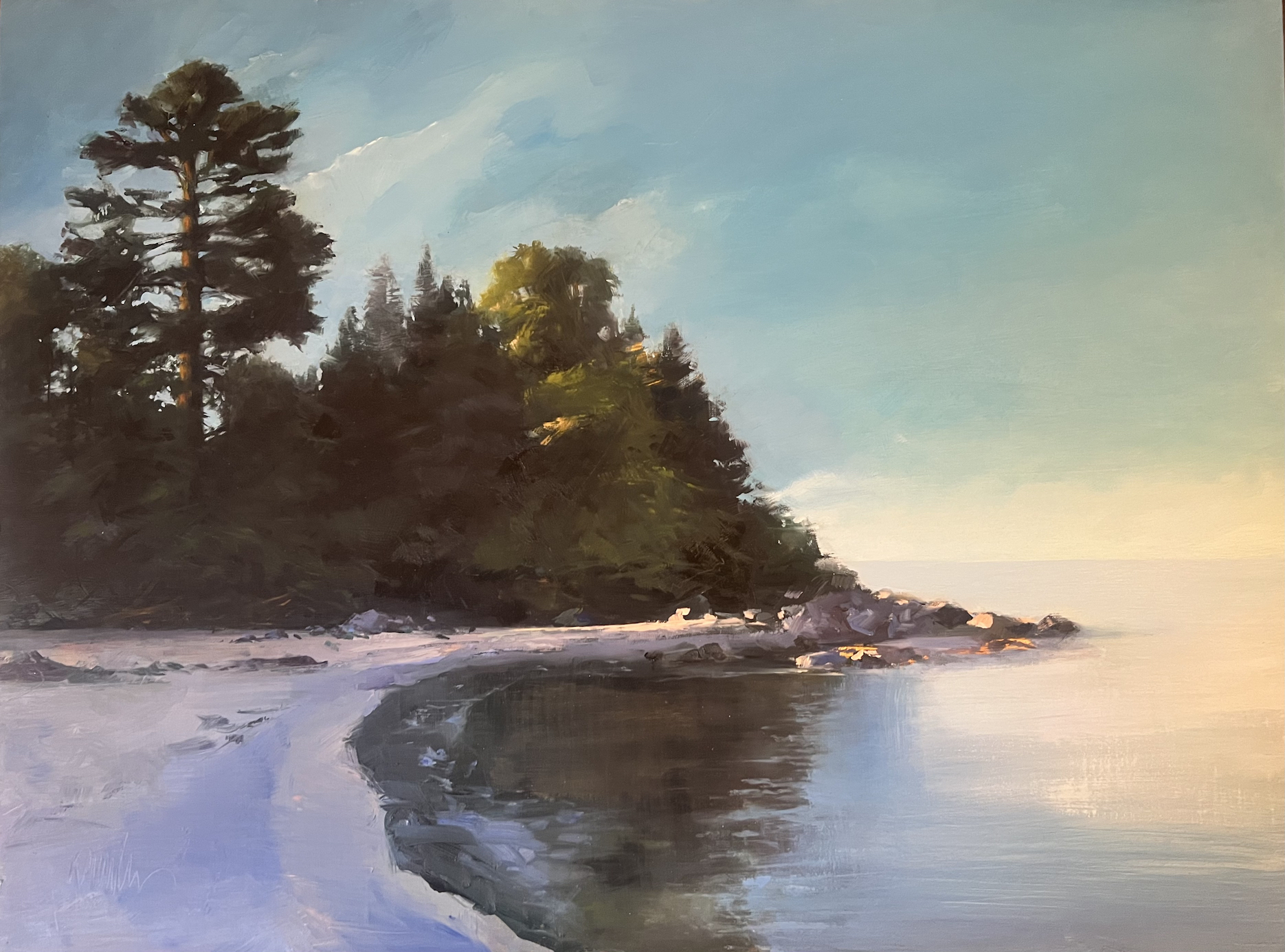 Image of Morning Shore by Georgene Pomplun