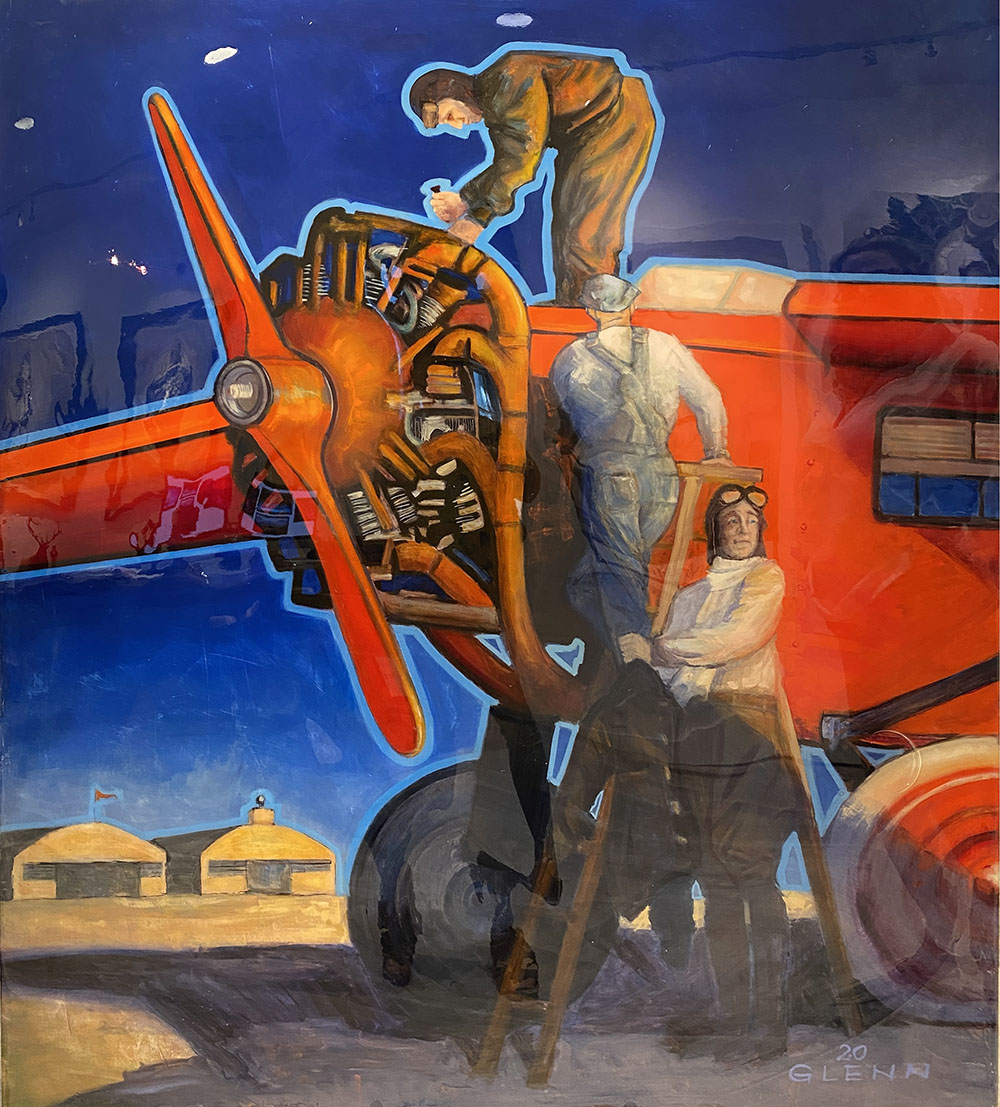 Heroes in the Sky by Glenn Beck Park City Fine Art Gallery in Park