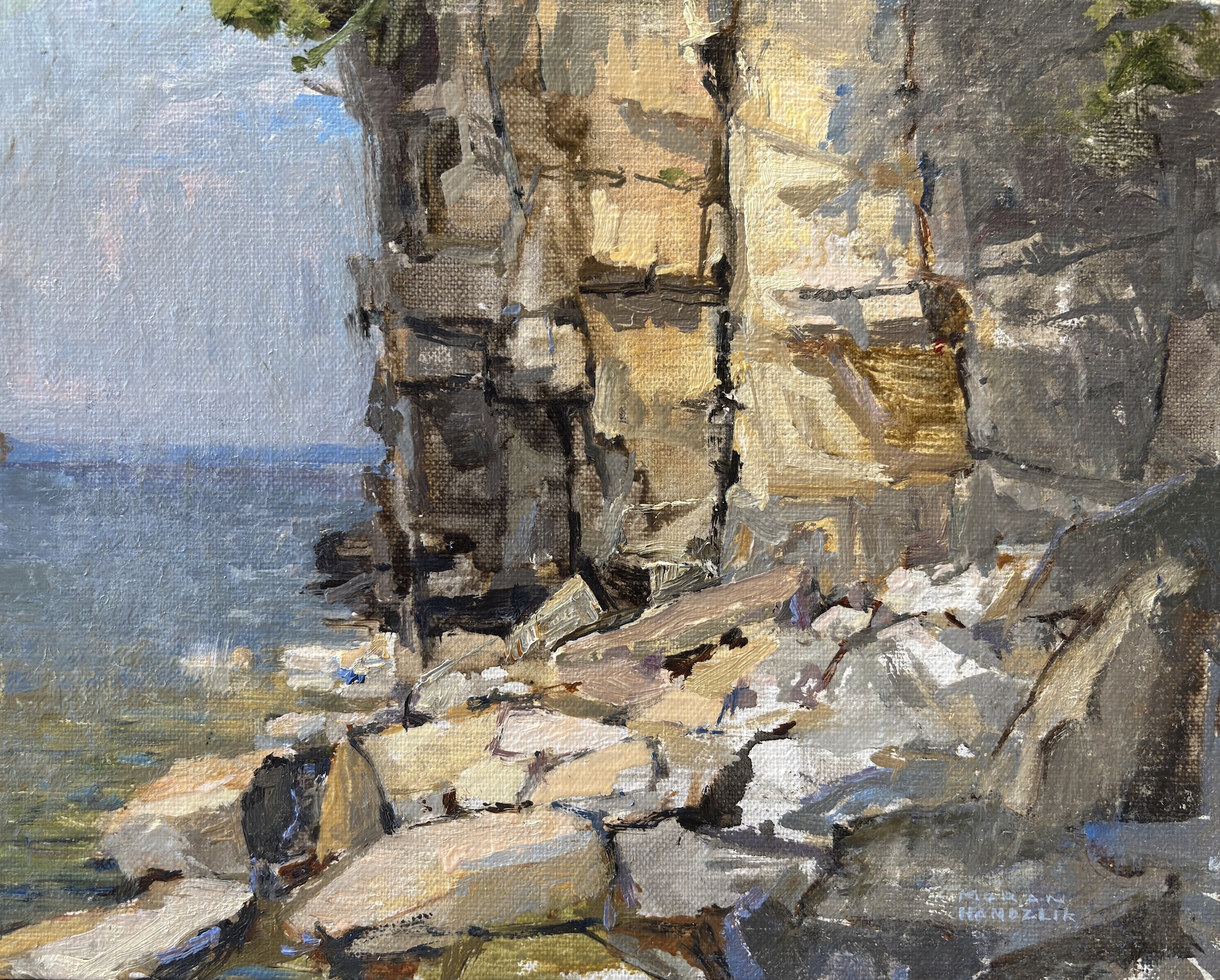 Image of Escarpment Study, Ellison Bay Bluff Headlands by Bethann Moran-Handzlik