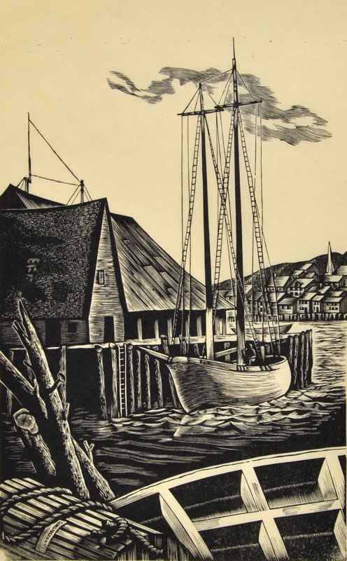 Gloucester by  Bernard Brussel-Smith (1914-1989) - Masterpiece Online