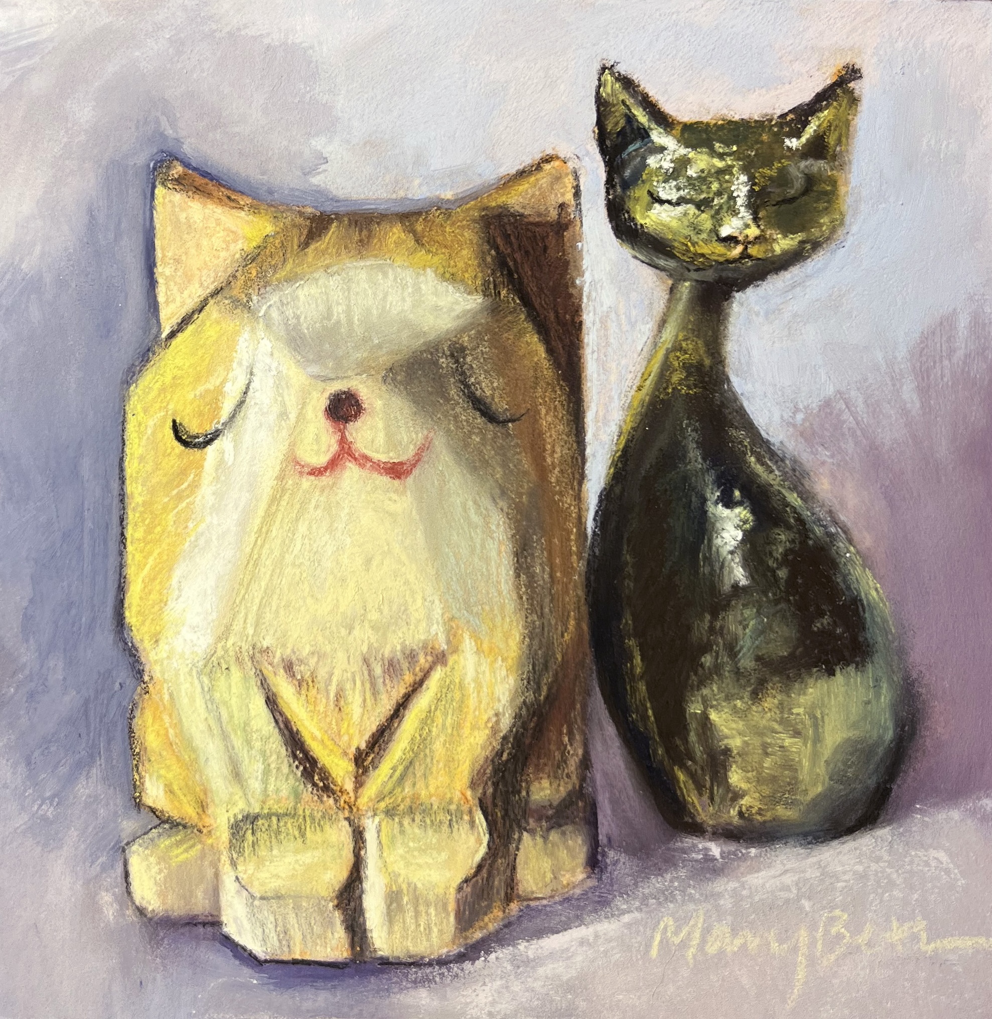 Image of Purfect Pair by Mary Beth Drabiszczak