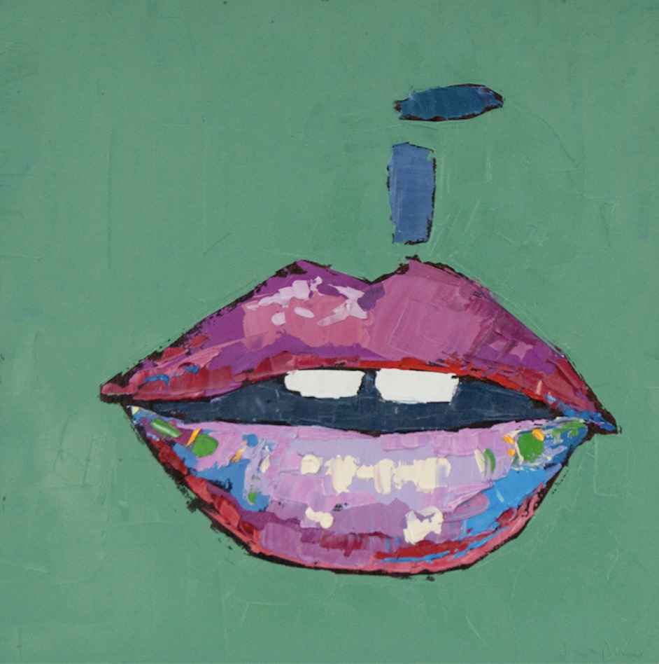 Lips (Mint) by  Jordan Daines - Masterpiece Online