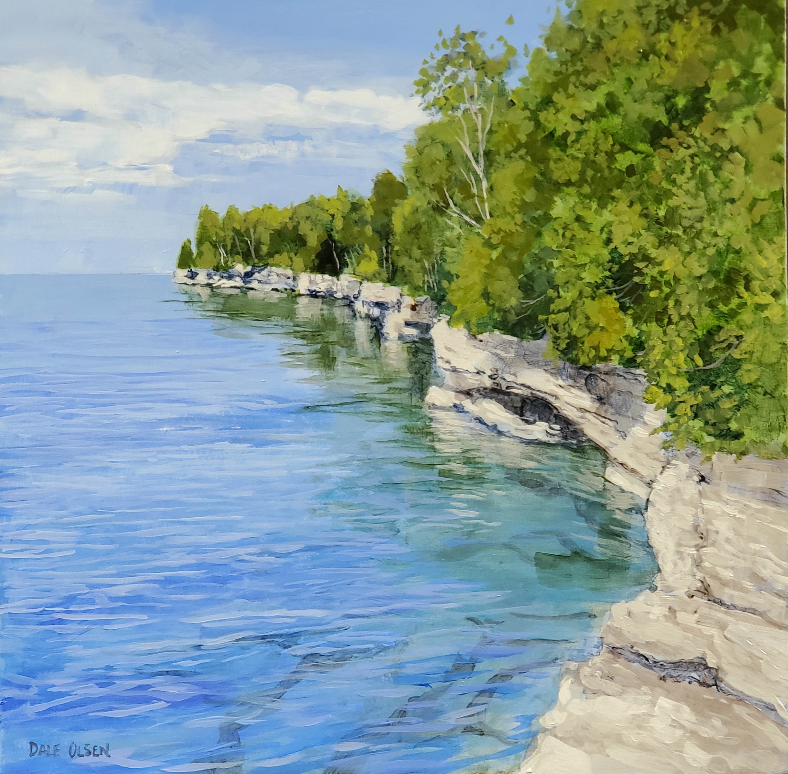 Spring, Cave Point
