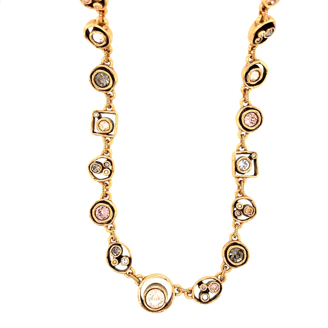 Penny Arcade Necklace in Gold, Champagne