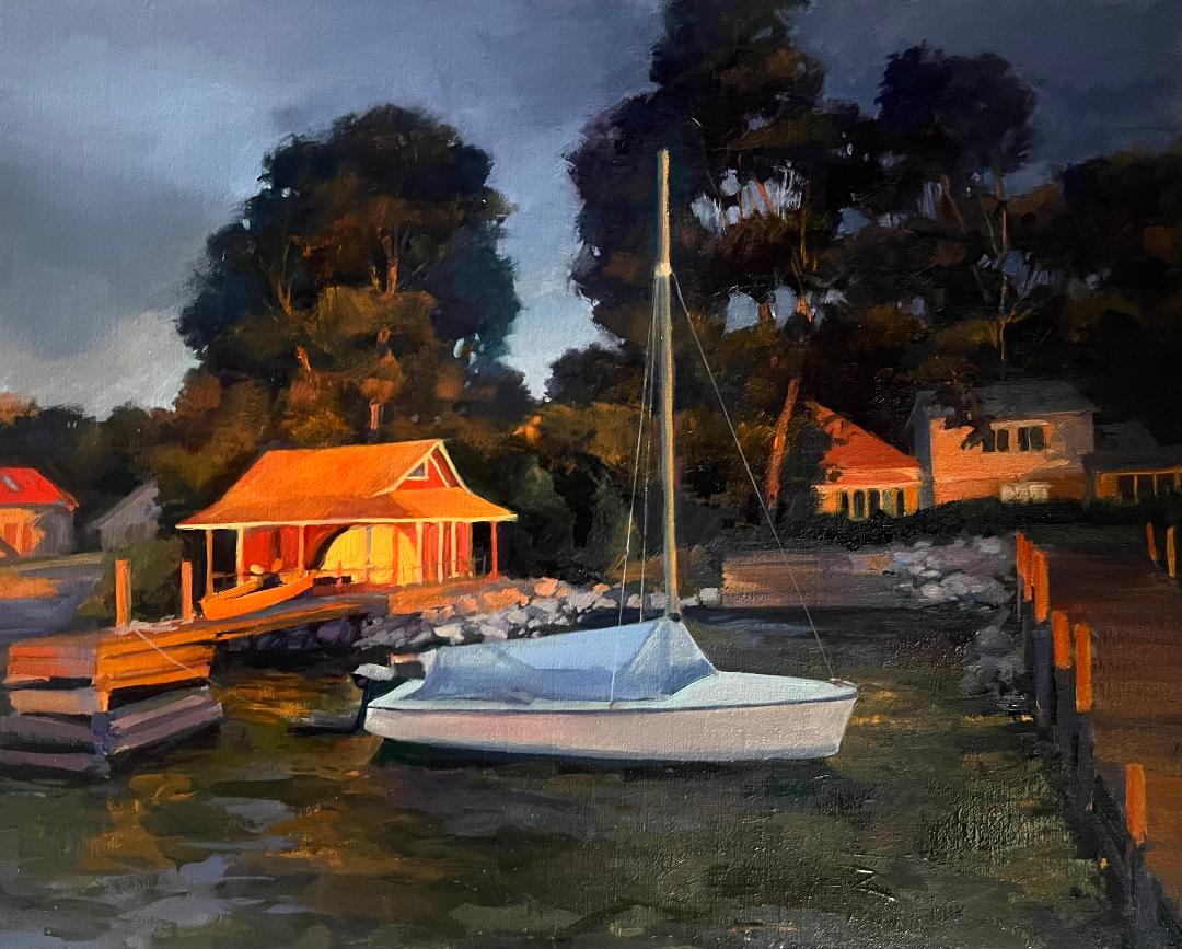 Image of Fish Creek Evening by Georgene Pomplun