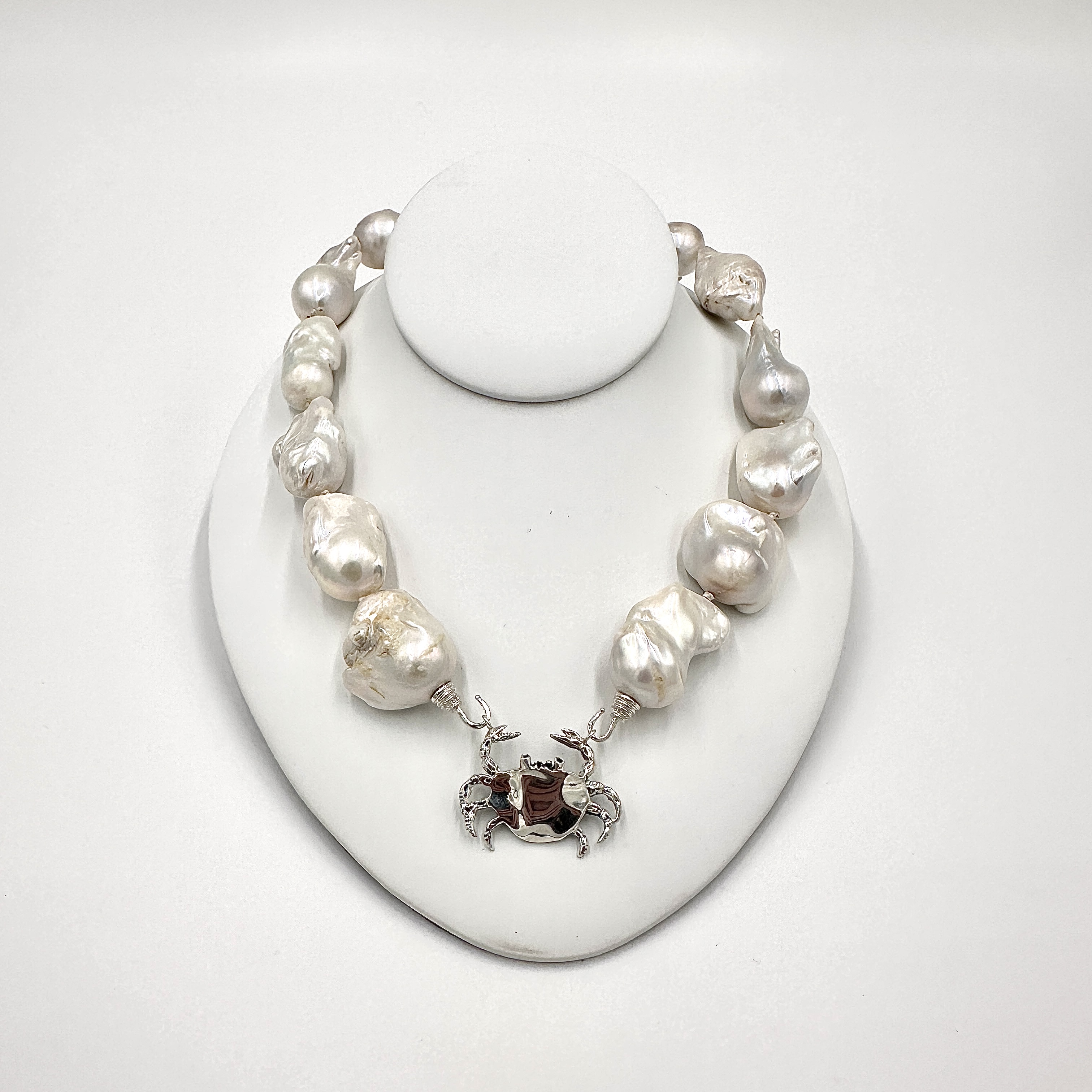 Image 2 for Crab Centerpiece with Sterling Silver Lacquer