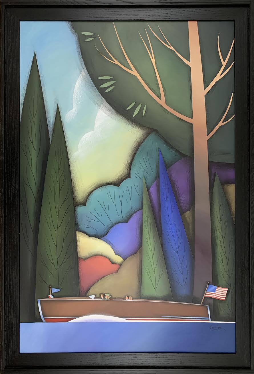 Image of Speedboat Lake II by Brian Jensen