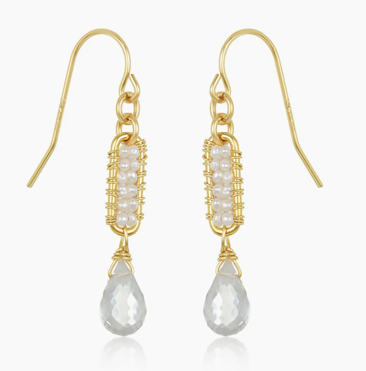 Image of Polina Pearl Earrings by Mabel Chong