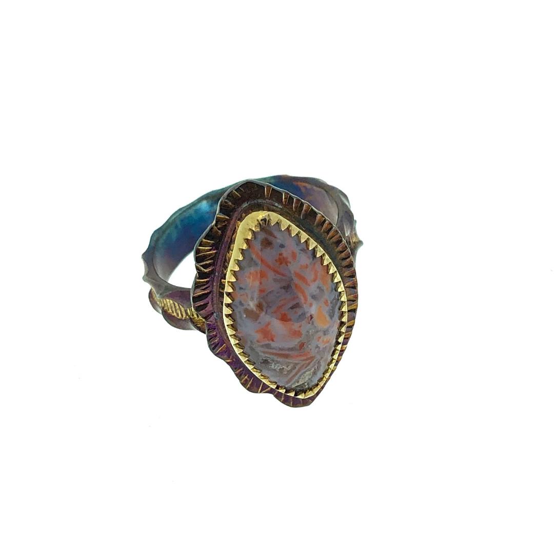 Image 1 for Confetti Stone Ring, size 7 Confetti Stone Ring, size 7