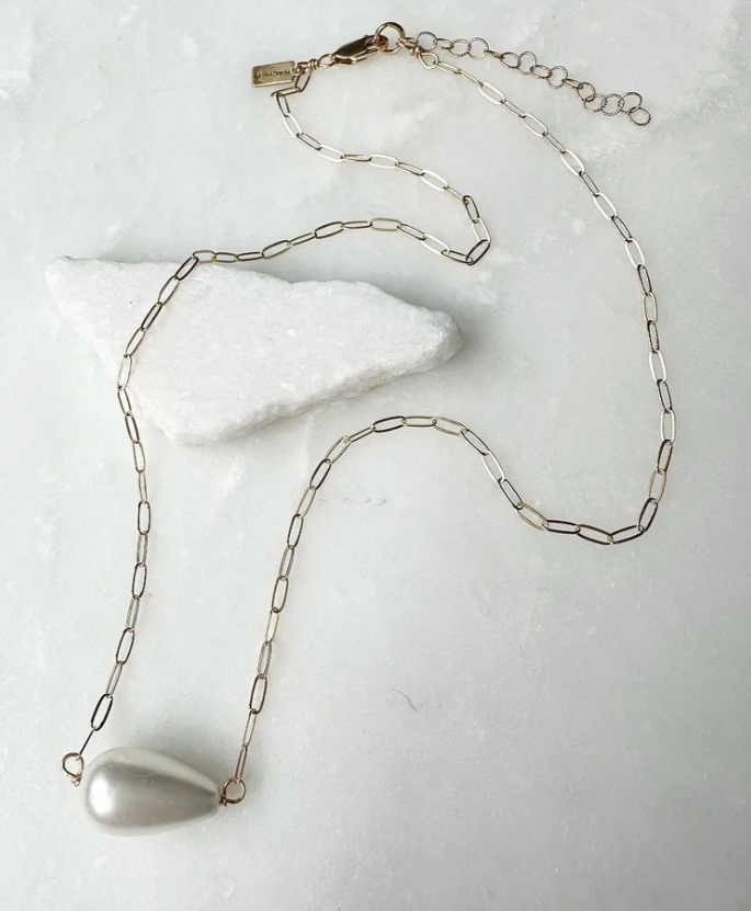 Image of Freshwater Pearl Horizontal Necklace - Trunk Show by  RACH B Jewelry