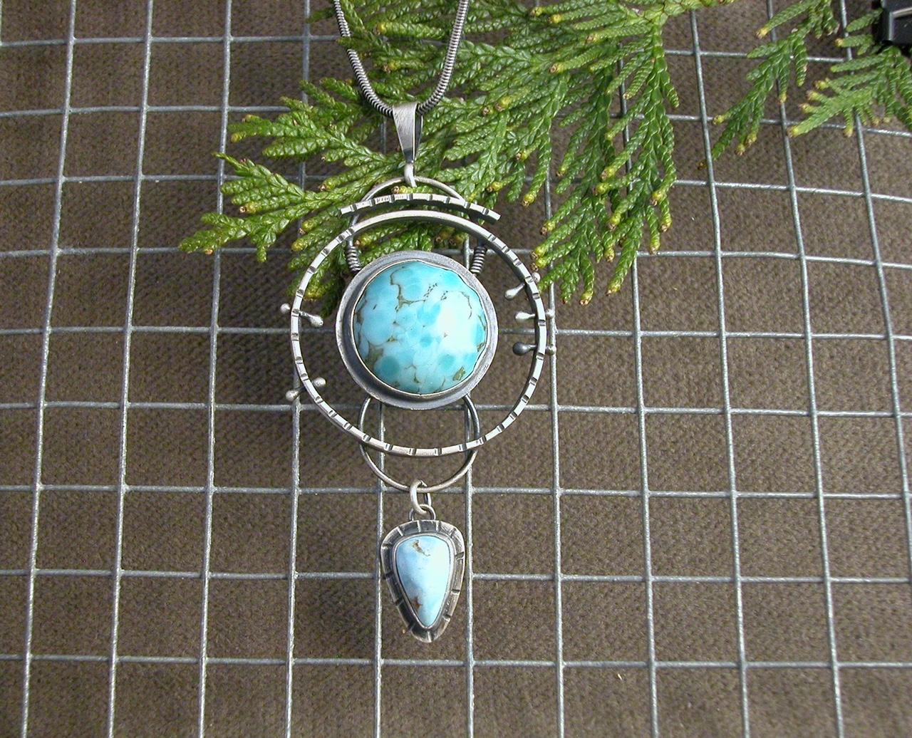 Big Blue Ball – SS, Larimar and Turquoise