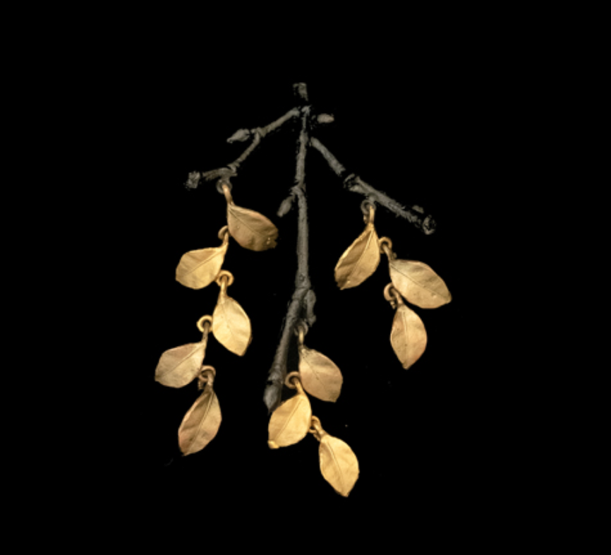 Image of Golden Autumn Brooch by Michael Michaud
