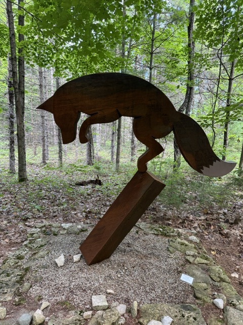 Image of Jumping Fox, Open Edition by Dale Rogers