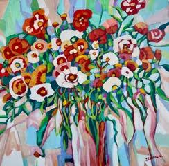 Image of Abundance Indoor/Outdoor Painting by Judi Ekholm