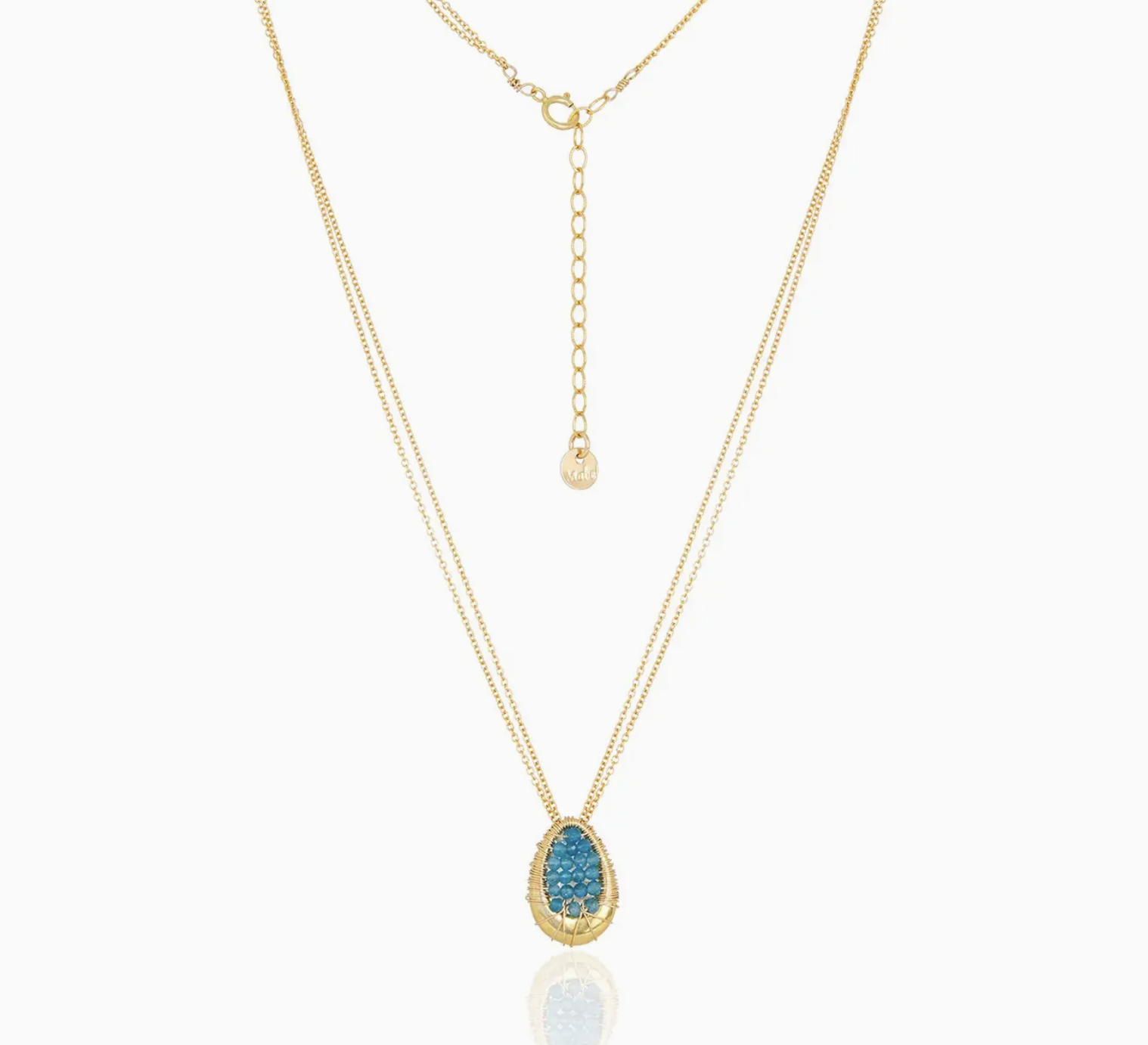 Image of Mini Double Face Nopa Necklace by Mabel Chong