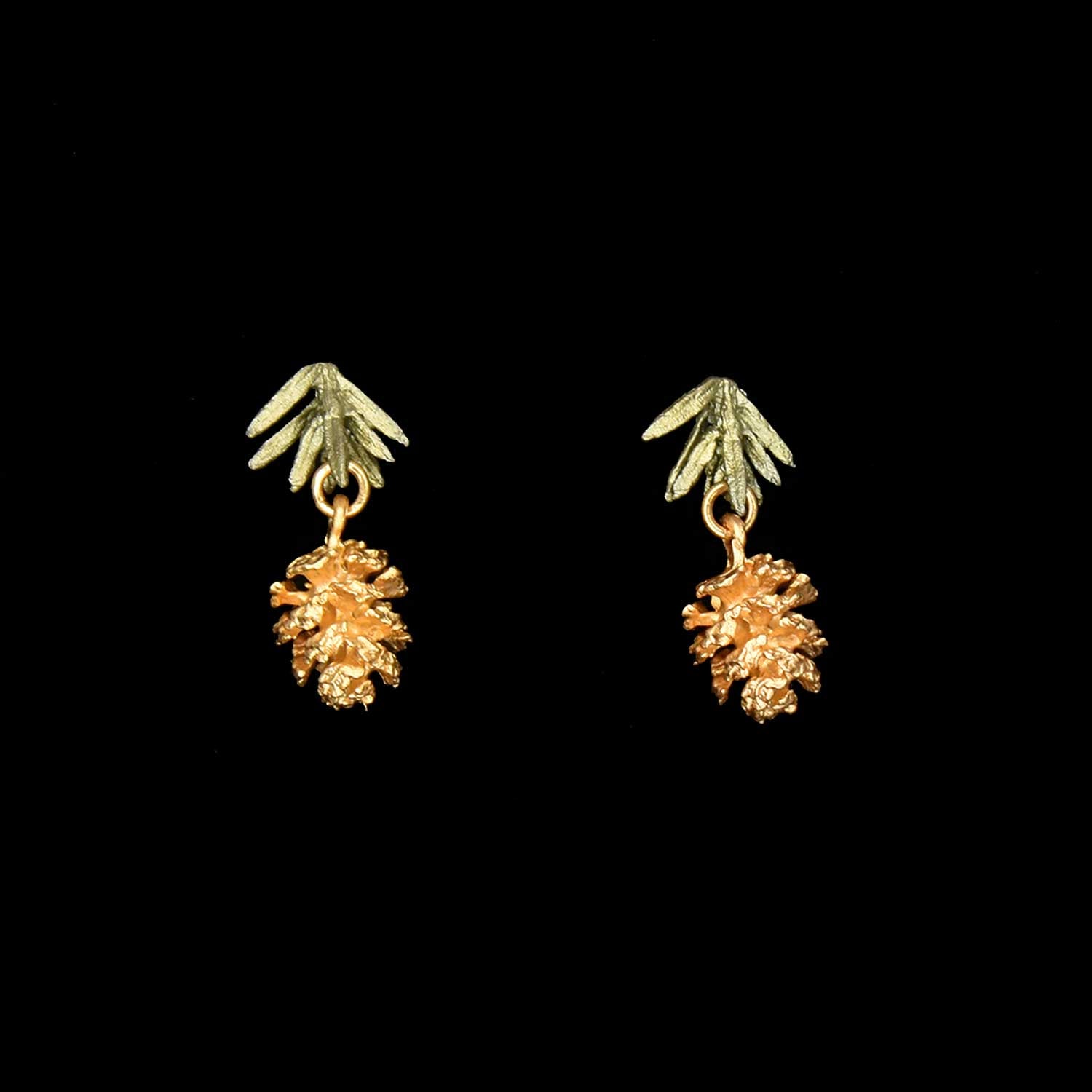Pine Needle Post Earrings