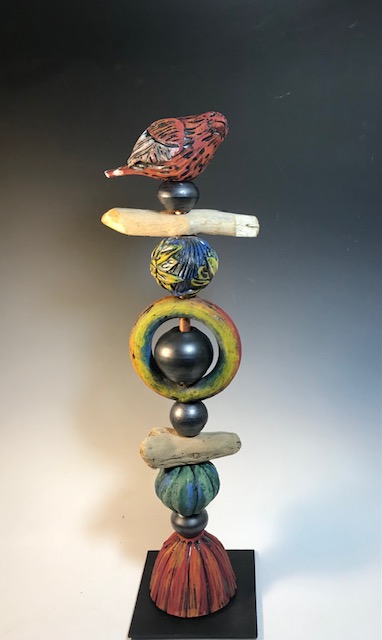 Totem with Red Base