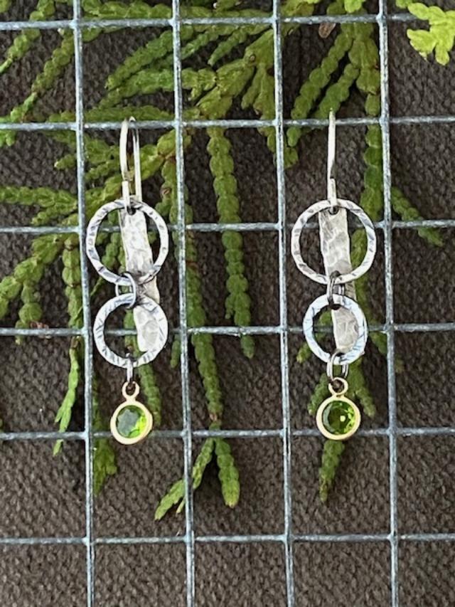 Image of Peridot SS Earrings by Michelle Zjala Winter