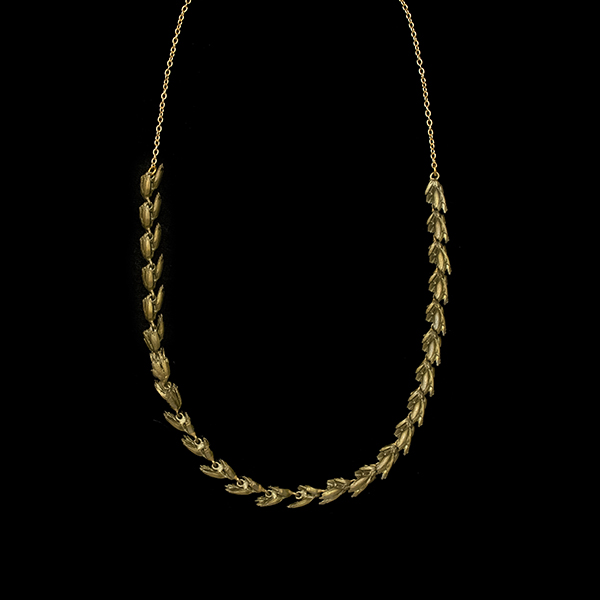Wheat Necklace with Chain