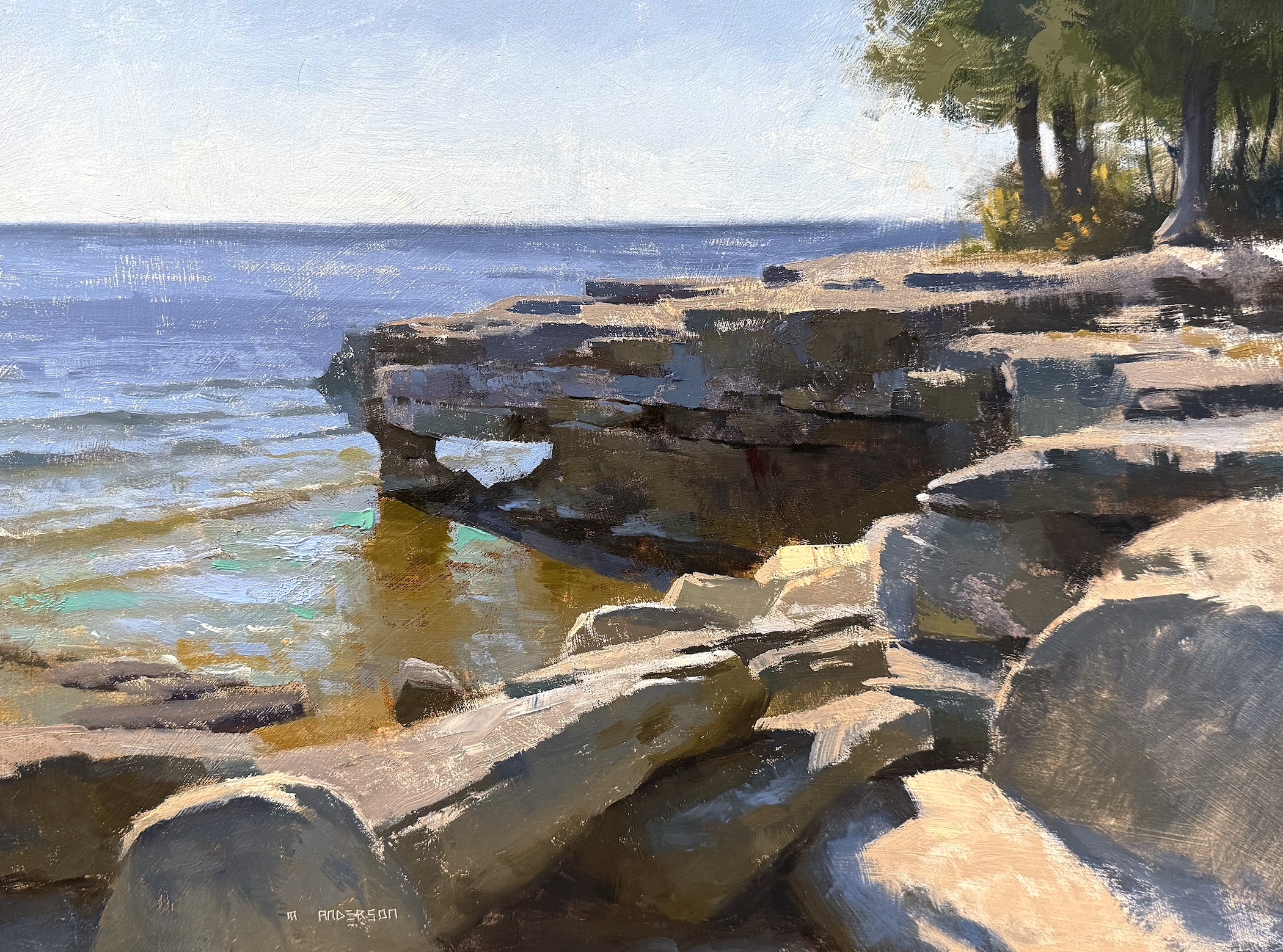 Image of Cave Point Arch by Marc Anderson