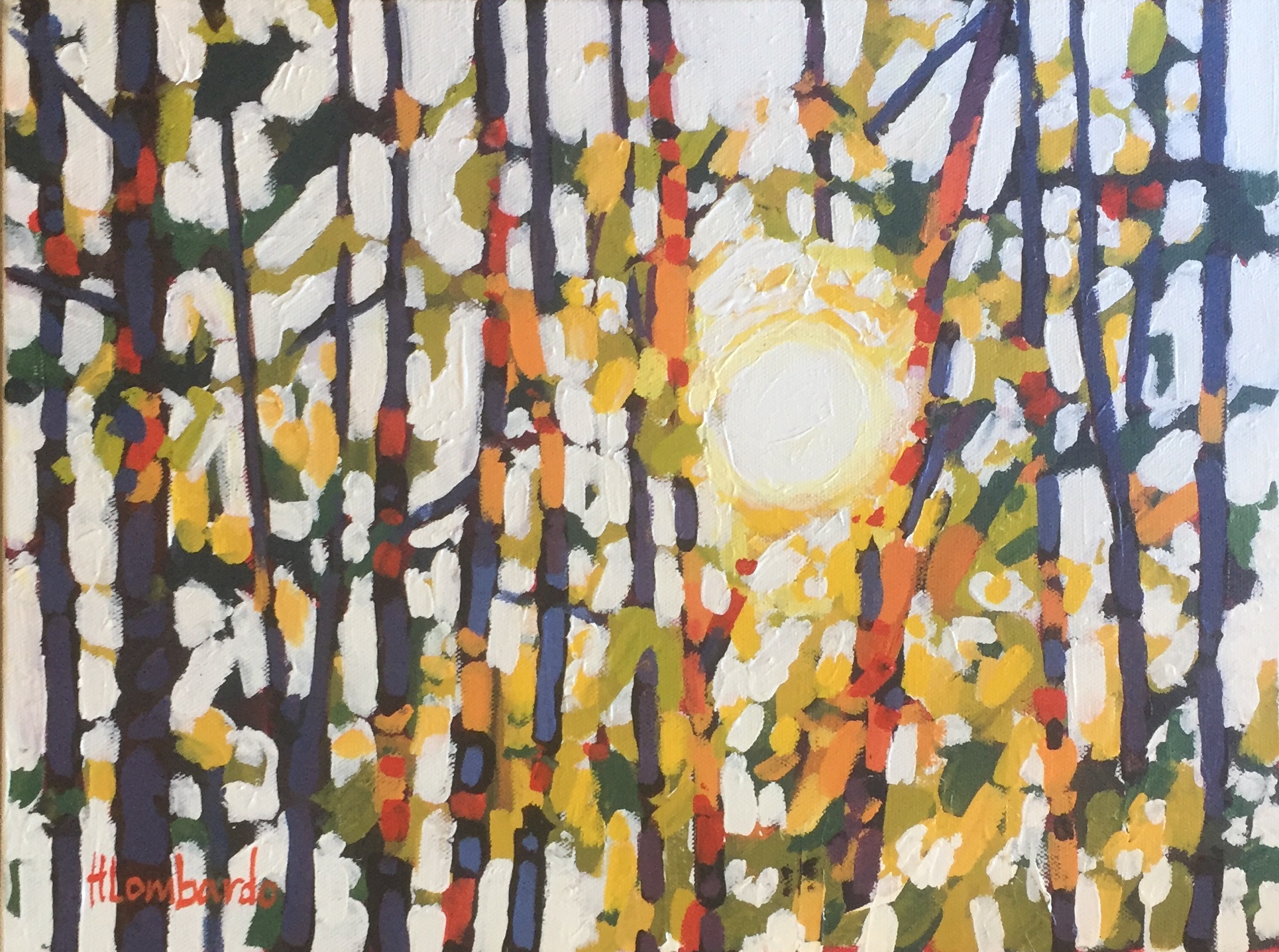 Sunburst II by  Holly Lombardo - Masterpiece Online