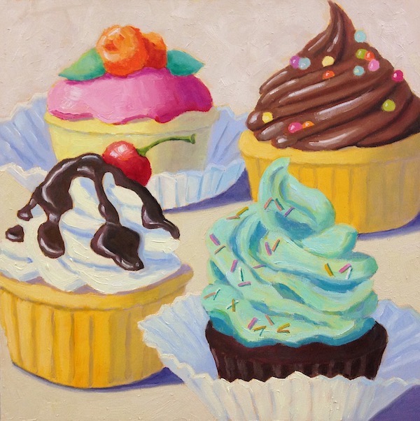 Four Cupcakes