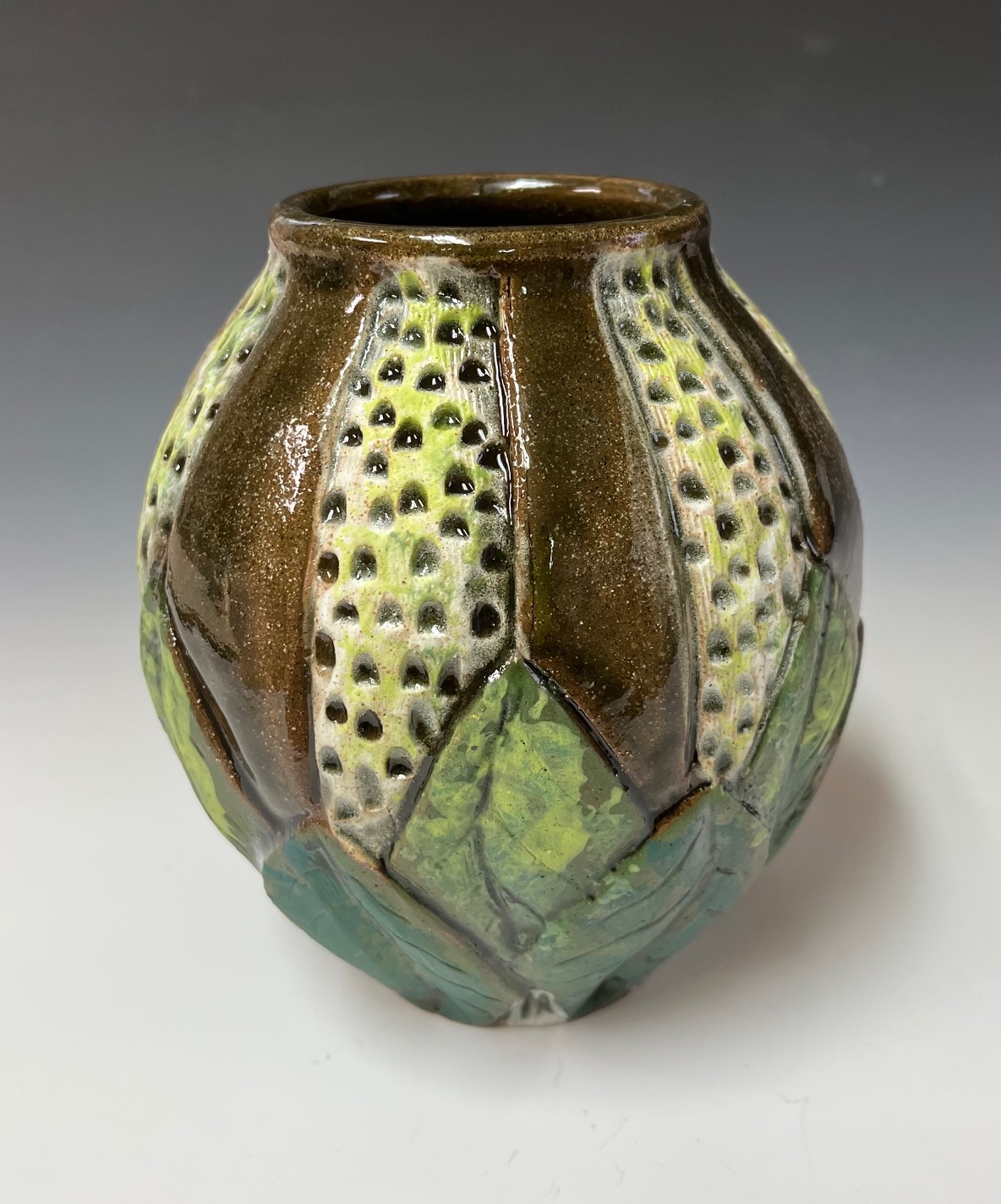 Image of Leaf Vase by Nancy Briggs