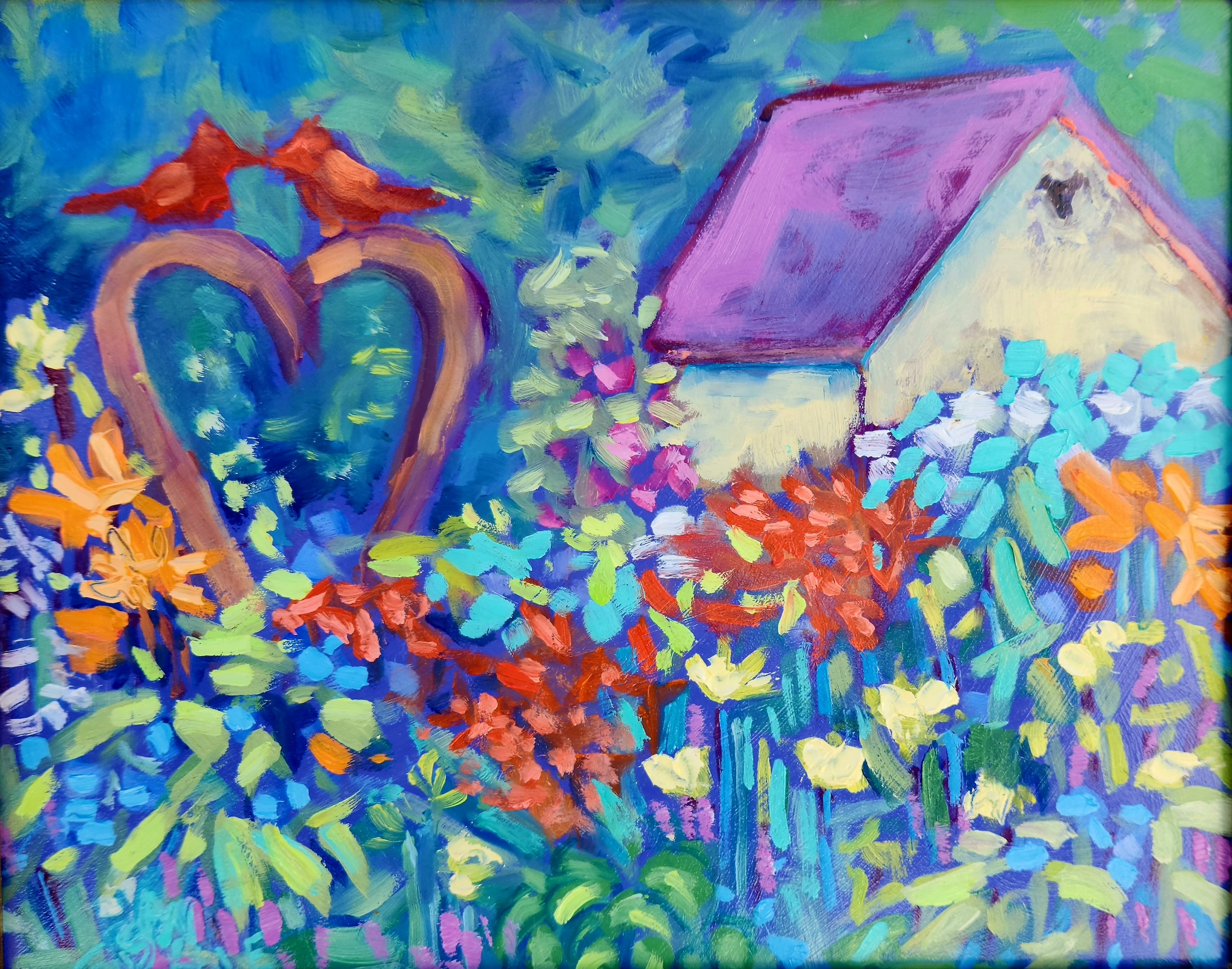 Image of Sculpture Garden Morning by Susan Hale